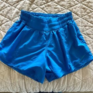 Lululemon Athletica Vibrant Blue Athletic Shorts